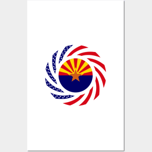 Arizonan Murican Patriot Flag Series Posters and Art